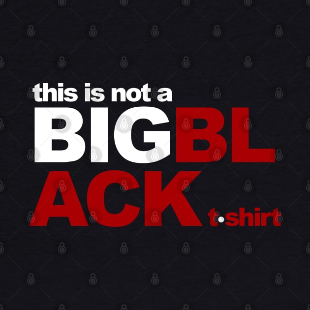 This is not a BIG BLACK tshirt by reyboot